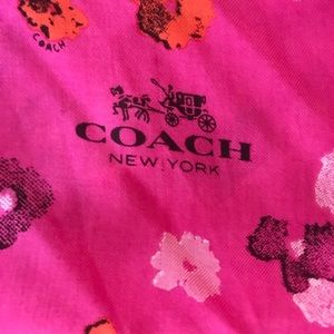 Coach scarf
